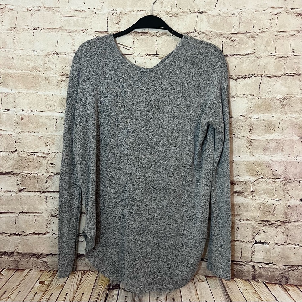 Rue21 gray long sleeve tunic size small
